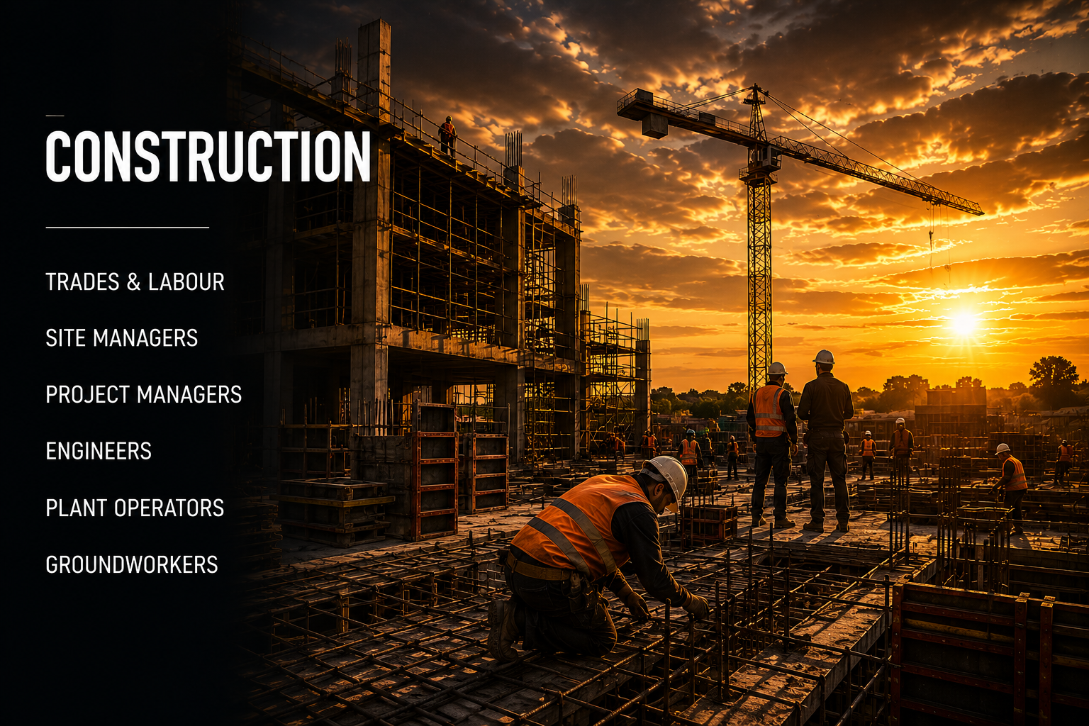 Construction recruitment agency UK